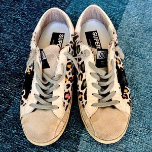Golden Goose Superstar Leopard Multi Color 37